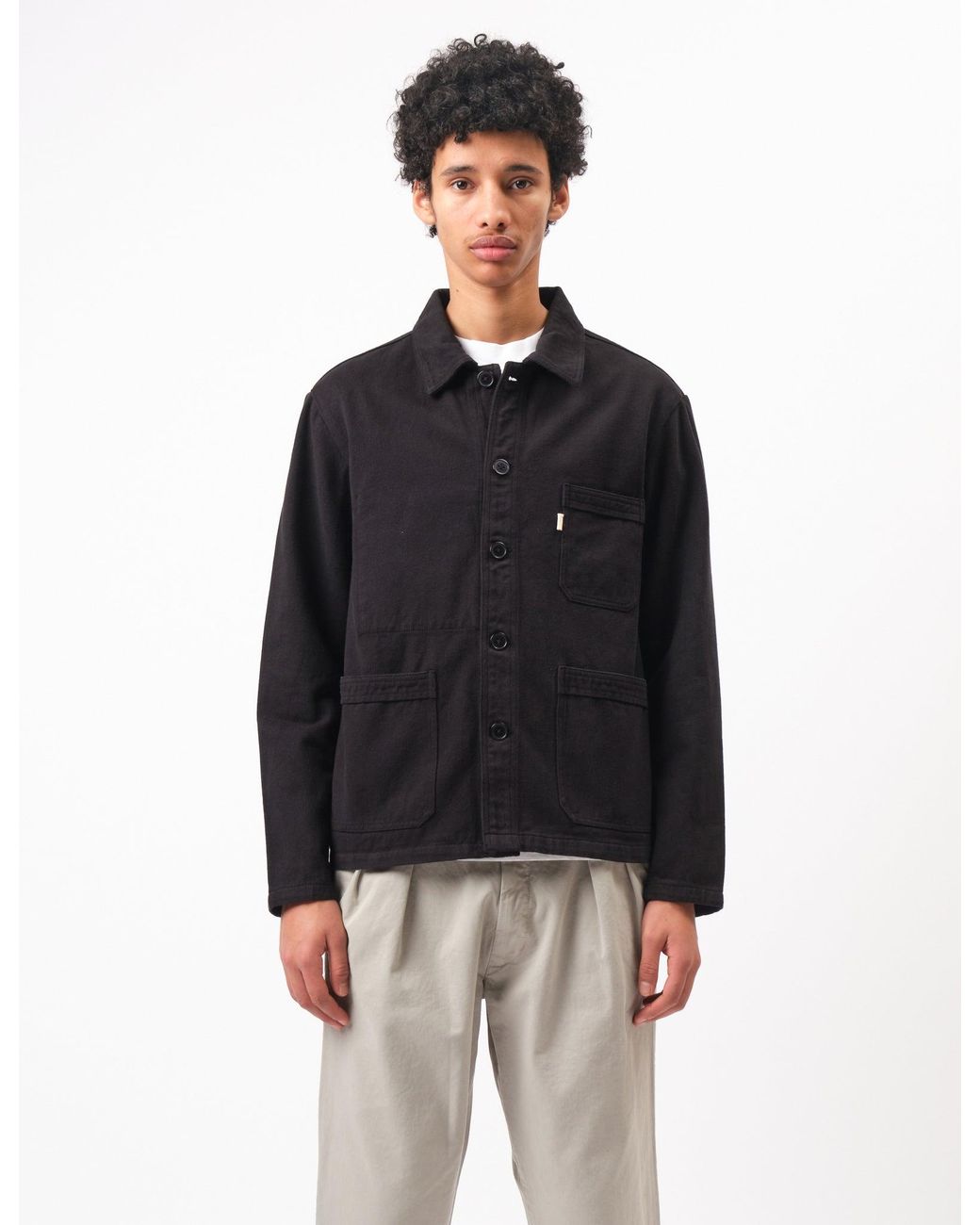BHODE Blue French Chore Jacket Mk.Ii for men