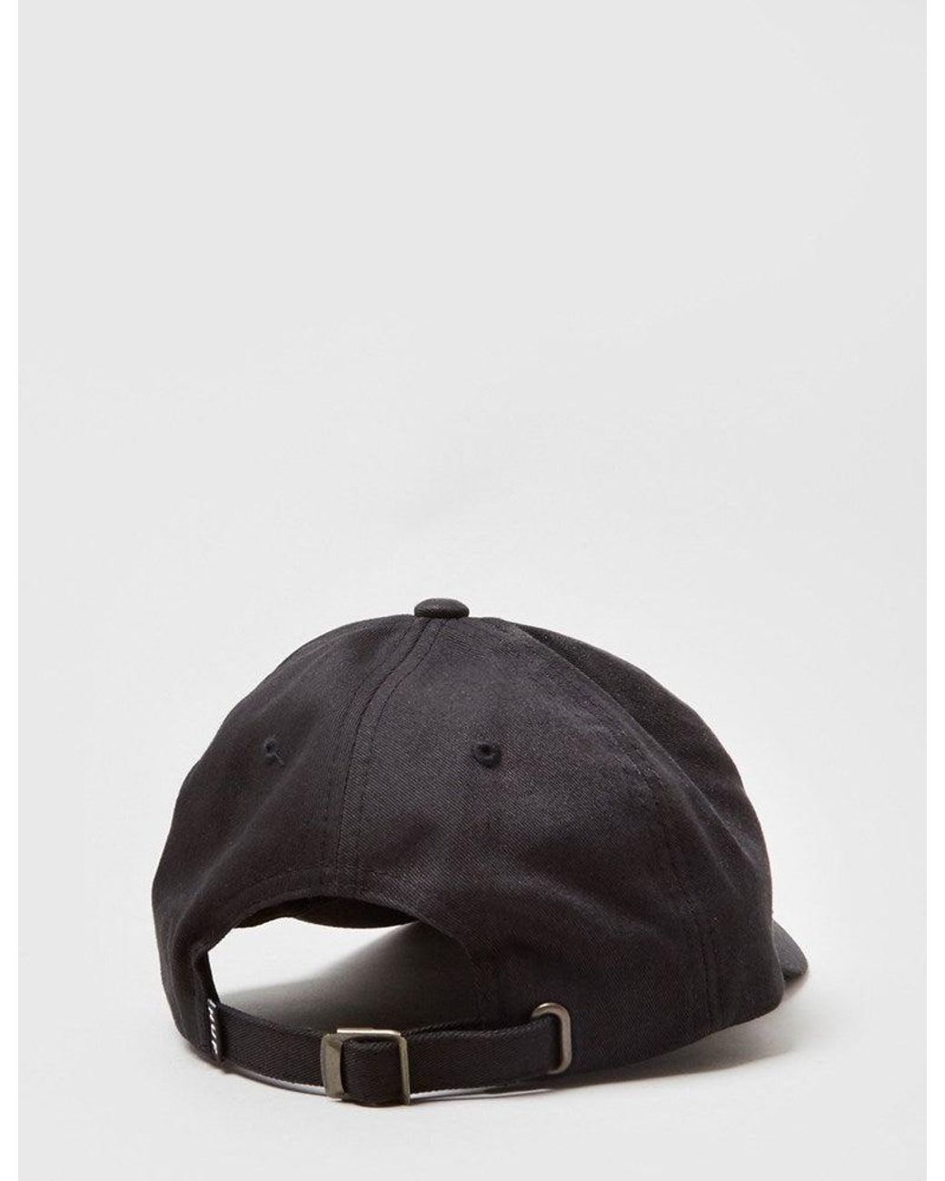 Huf Black Juice Curved Visor 6 Panel Cap for men
