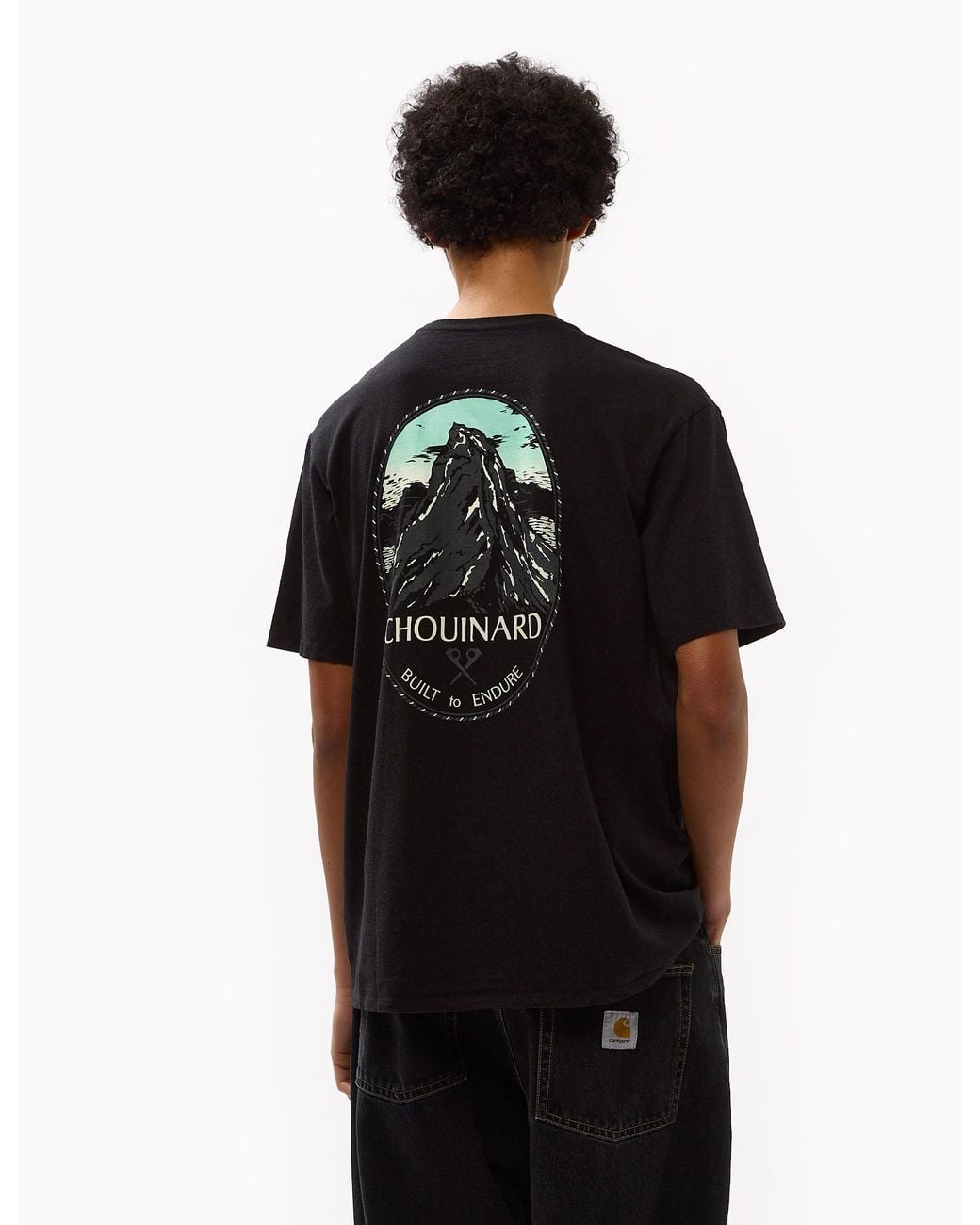 Patagonia Black Chouinard Crest Pocket Responsibili-Tee T-Shirt for men