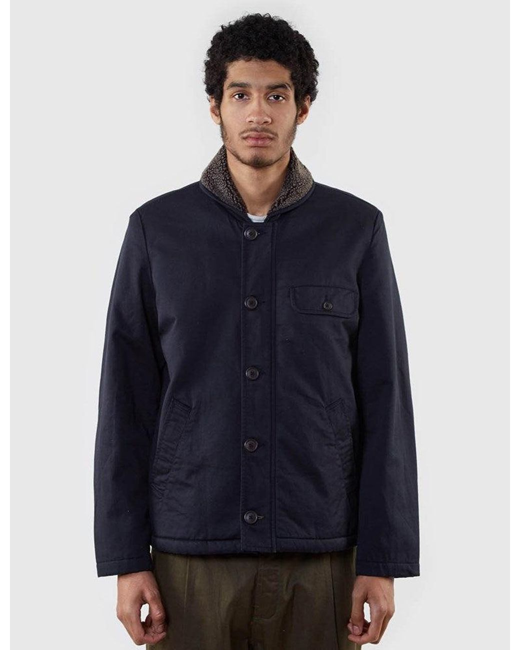 Universal Works Blue N1 Military Jacket for men