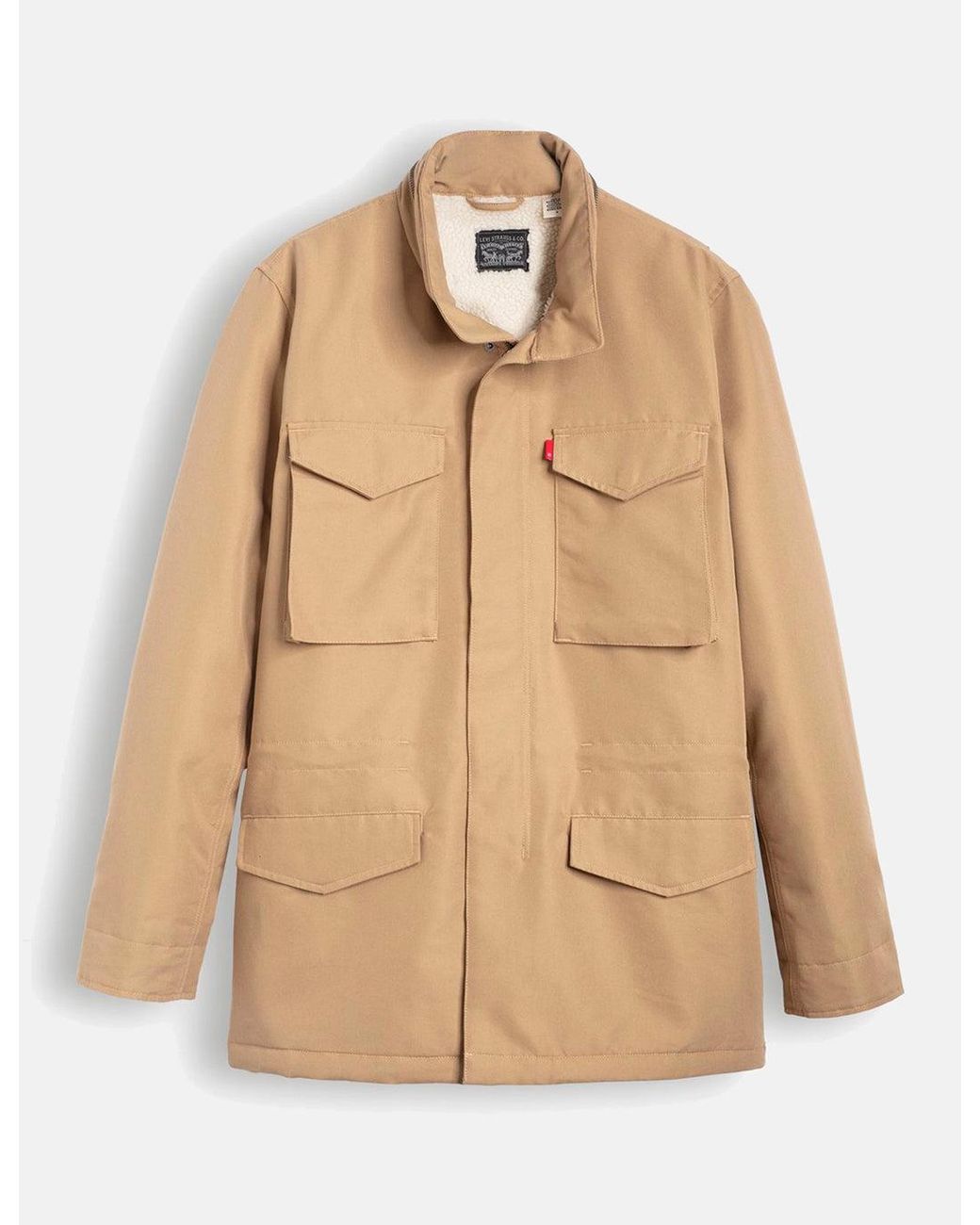 Levi's Natural Sherpa Field Coat for men