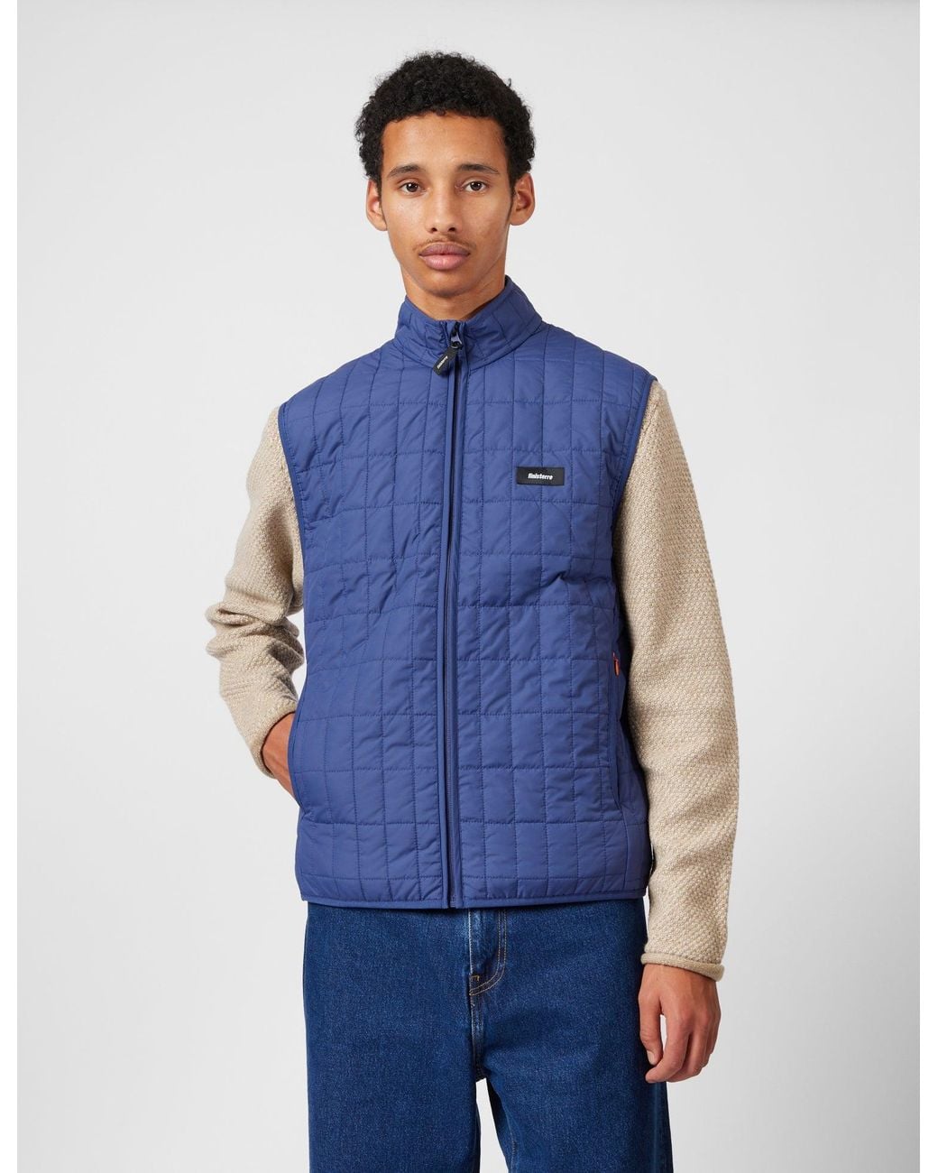 FINISTERRE Blue Firecrest Gilet for men