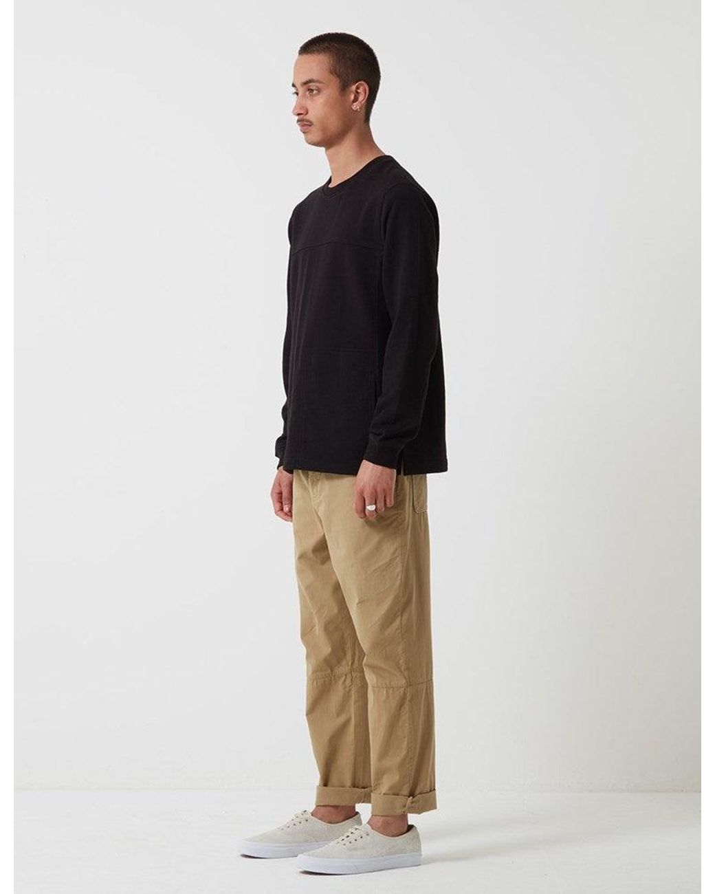 Folk Black Sigma Sweat for men