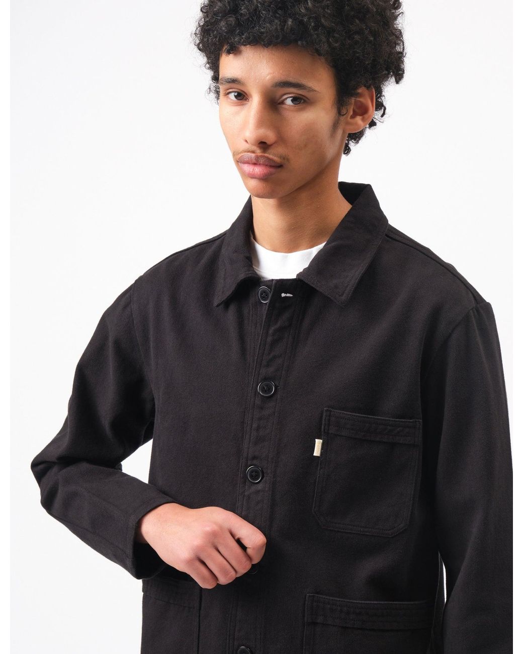 BHODE Blue French Chore Jacket Mk.Ii for men