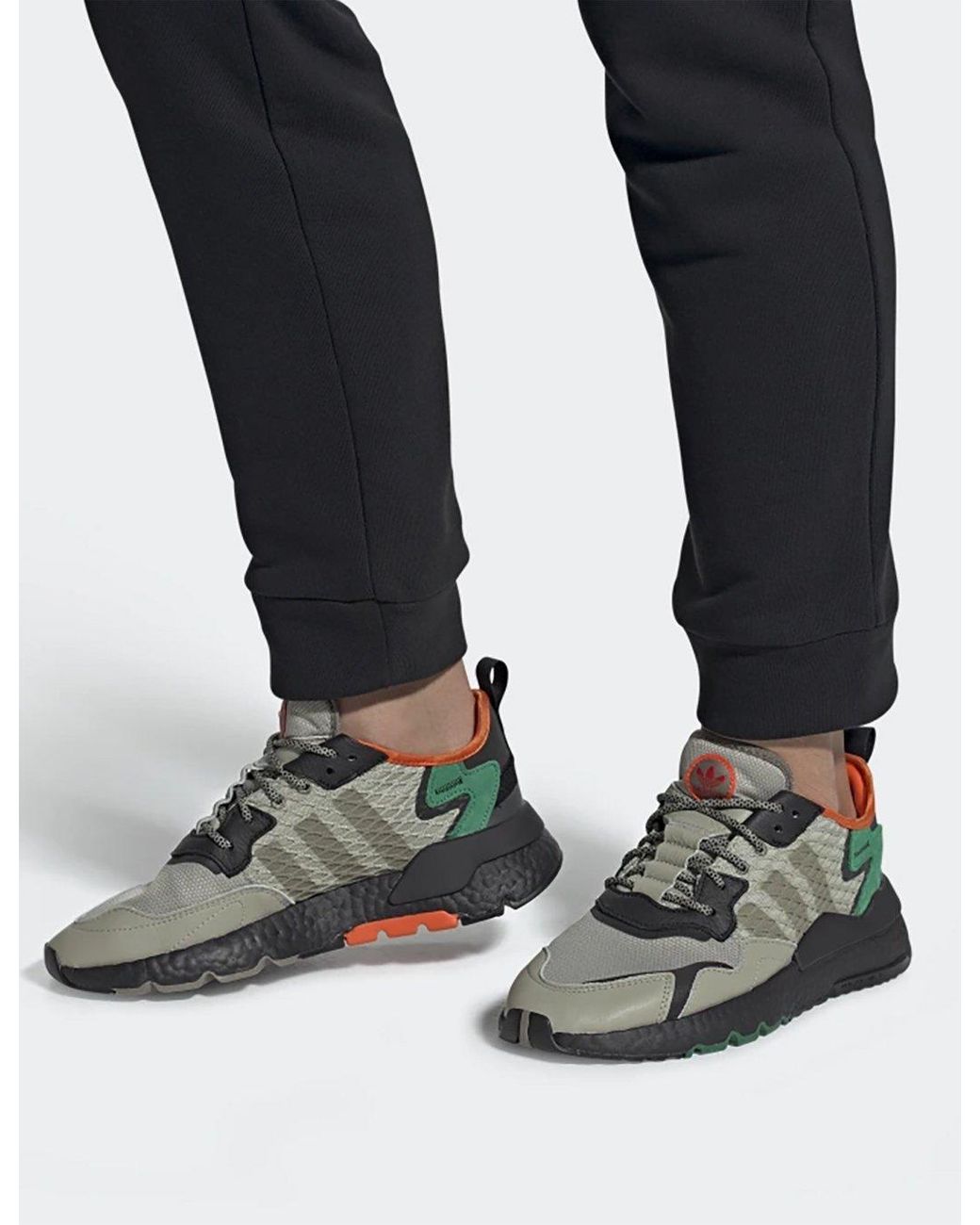 Adidas Originals Synthetic Adidas Nite Jogger Shoes Ee5569 In