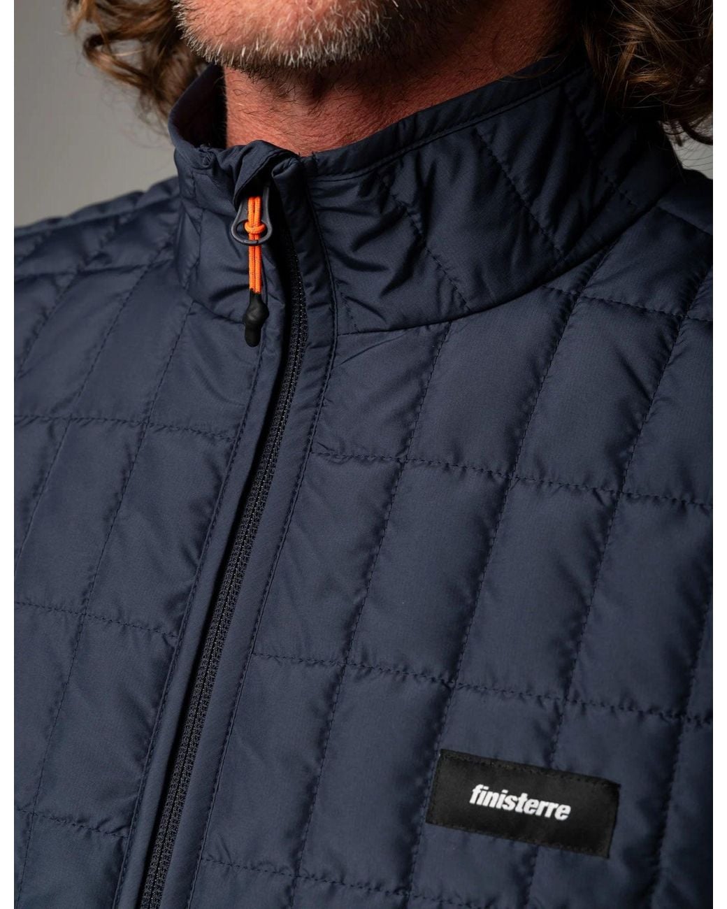 FINISTERRE Blue Firecrest Gilet for men