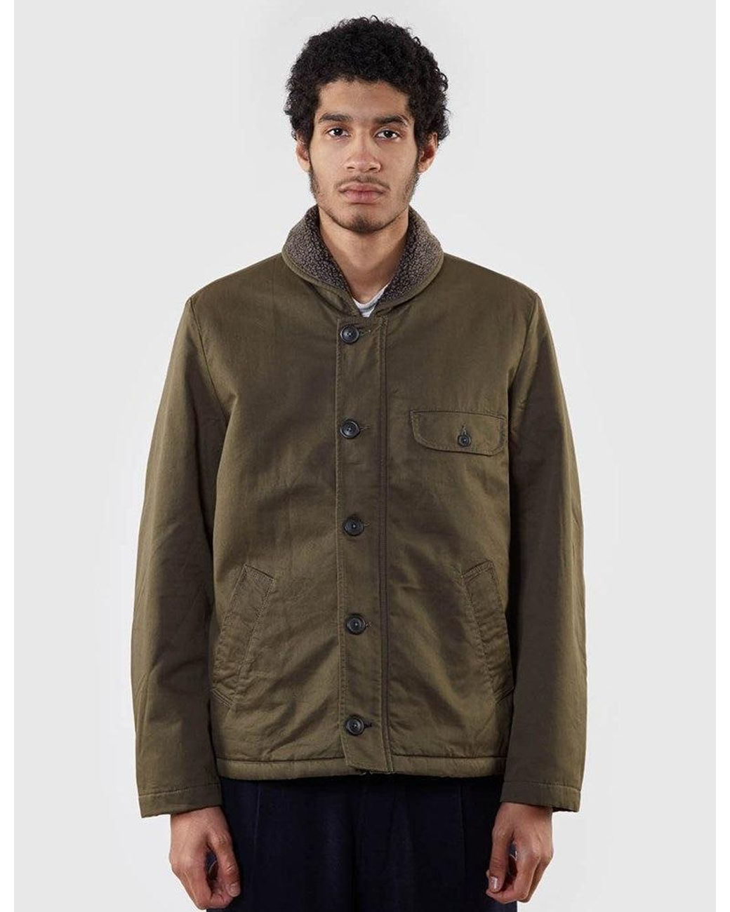 Universal Works Green N1 Military Jacket for men