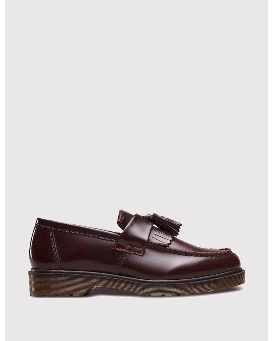 Dr. Martens Brown Adrian Tassel Loafers for men