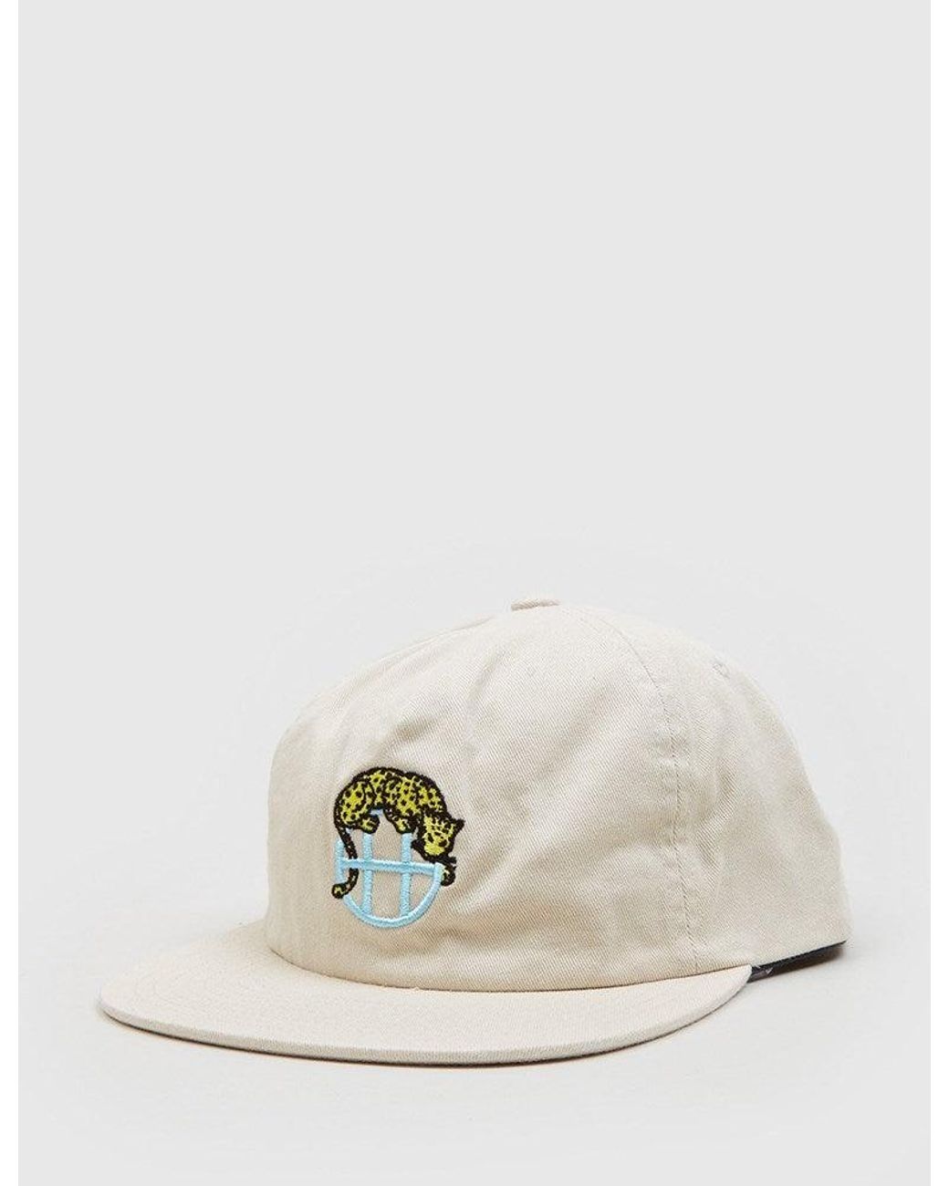 Huf White Leopard Cap for men