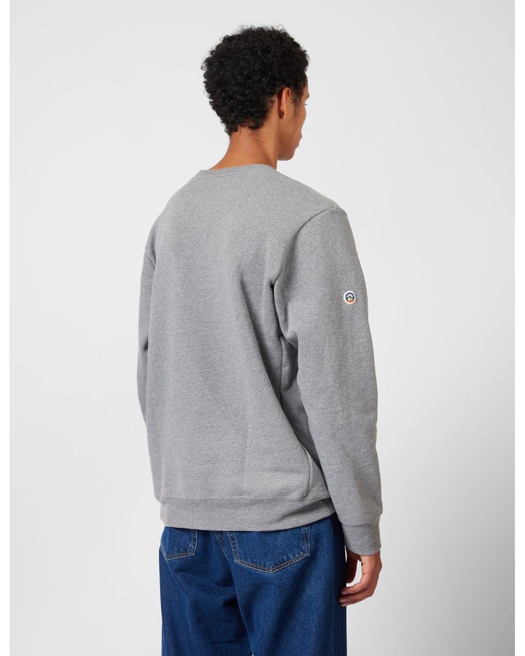Patagonia Gray Fitz Roy Icon Uprisal Crew Sweatshirt for men