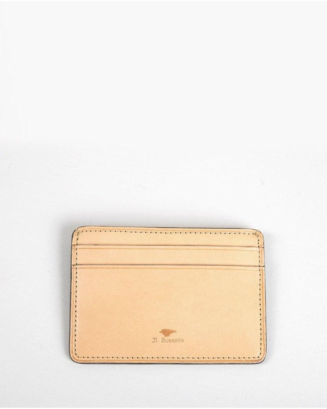 Il Bussetto Brown Small Card Holder (Leather) for men