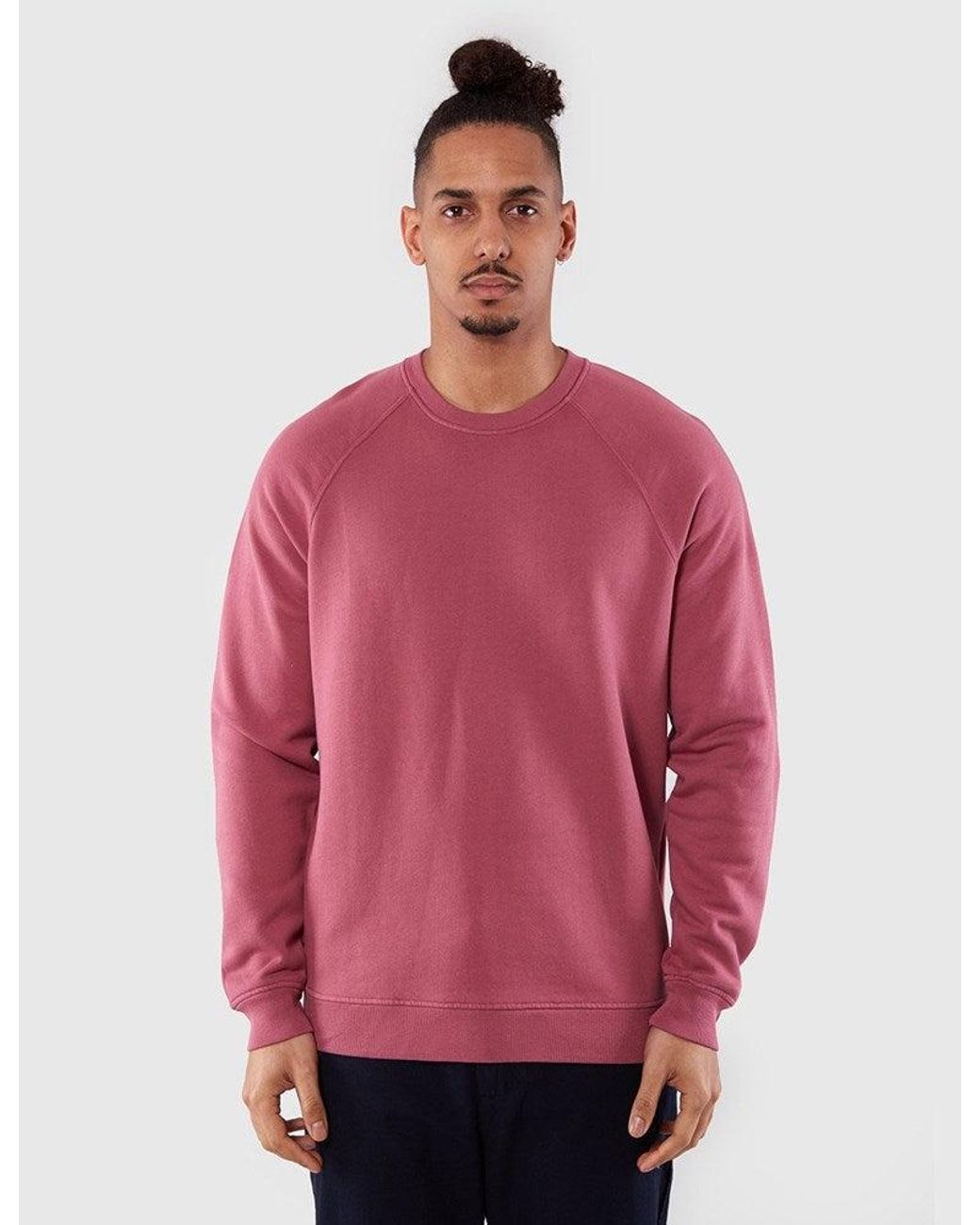 Folk Pink Folk Raglan Sweatshirt for men