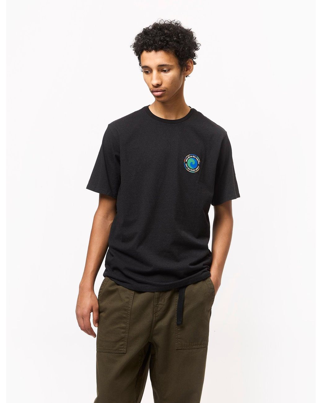 Patagonia Black Unity Fitz Responsibili-Tee for men