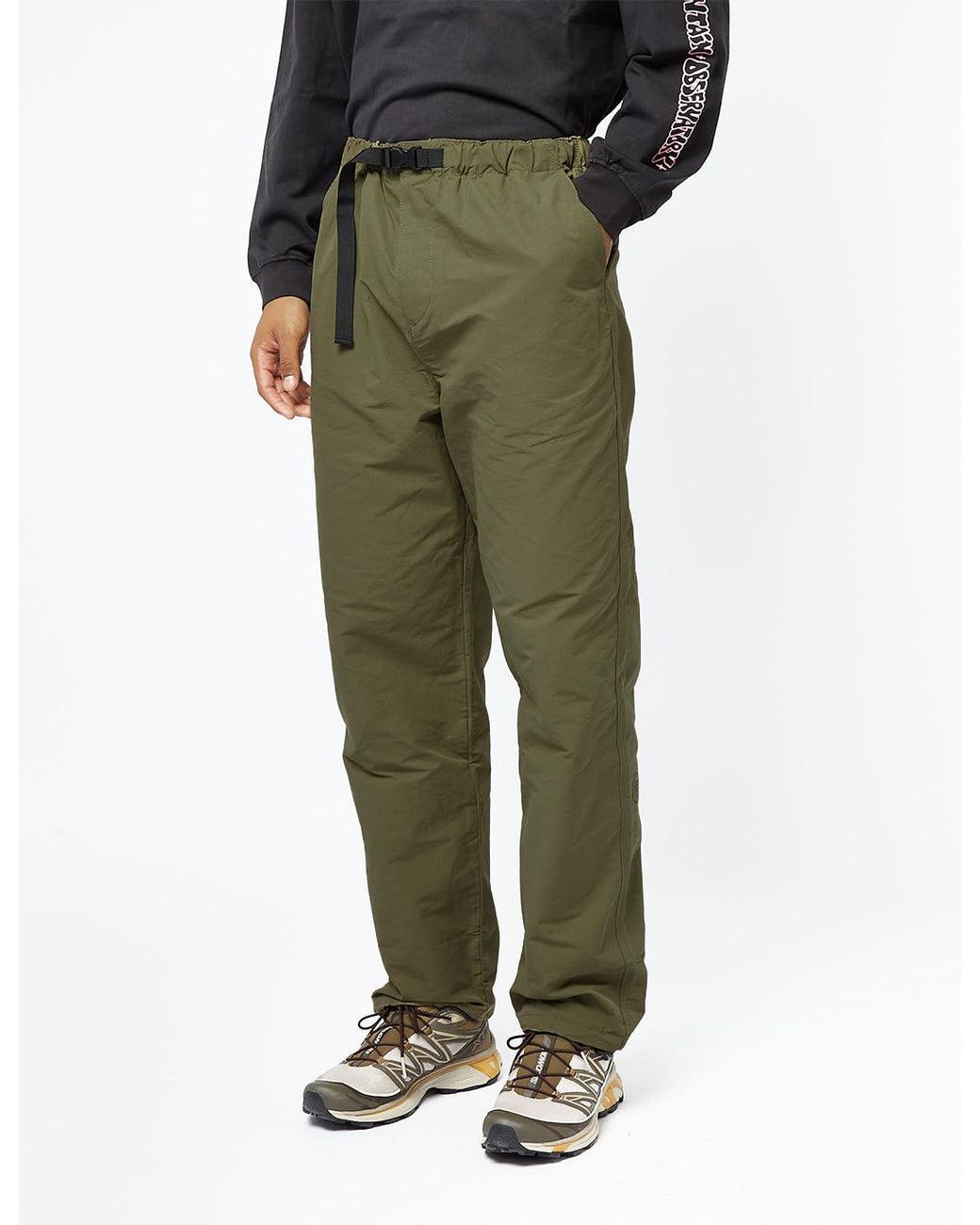 Purple Mountain Observatory Green Loose Alpine Pant for men