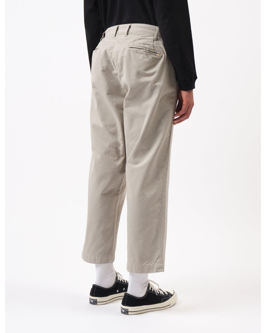 BHODE Black Two Pleat Pant for men