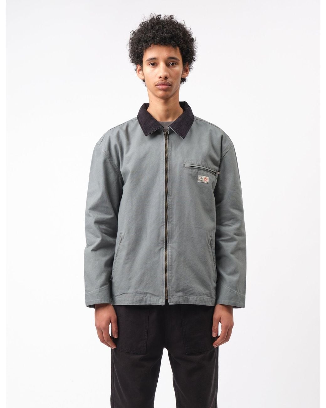 BHODE Gray Mechanics Jacket Canvas for men