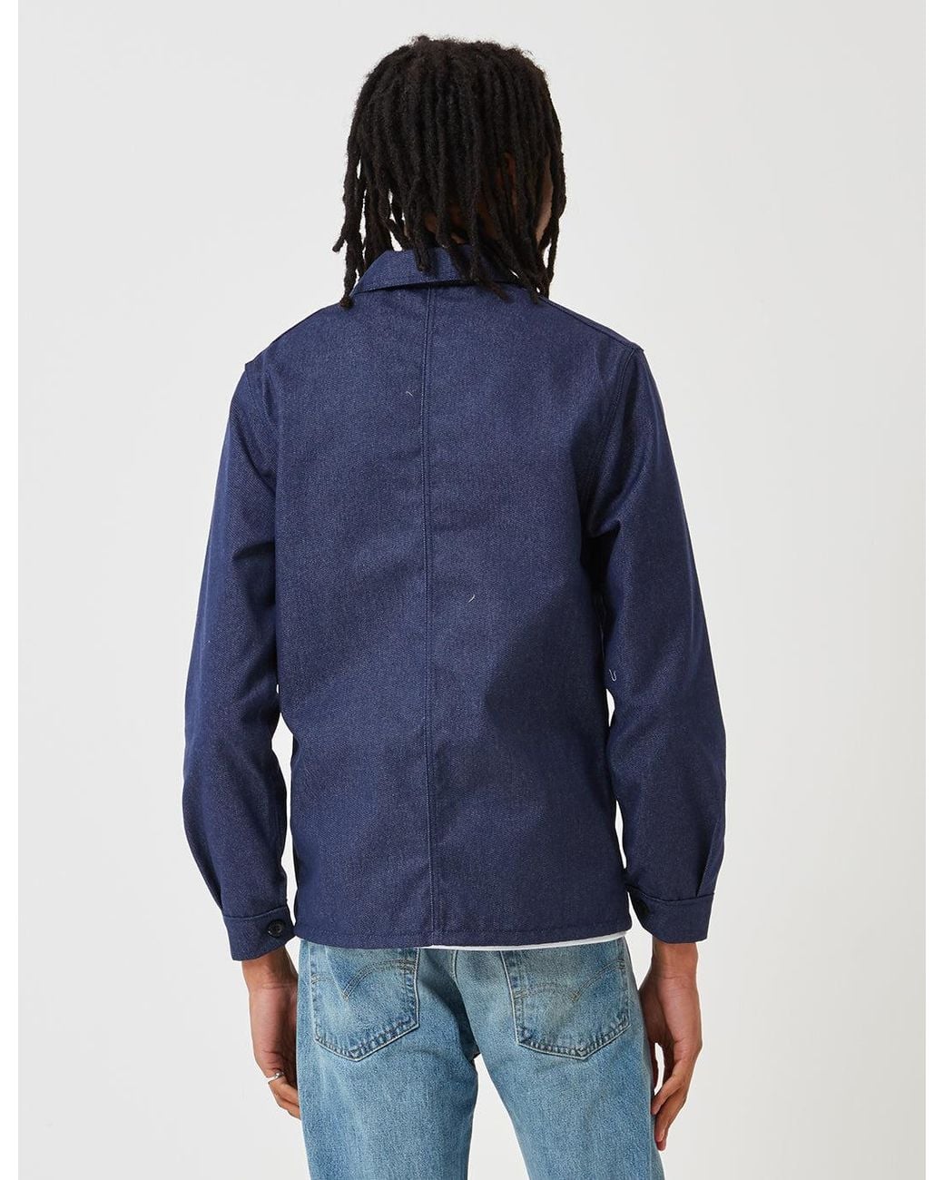 Le Laboureur Blue Denim Work Jacket for men