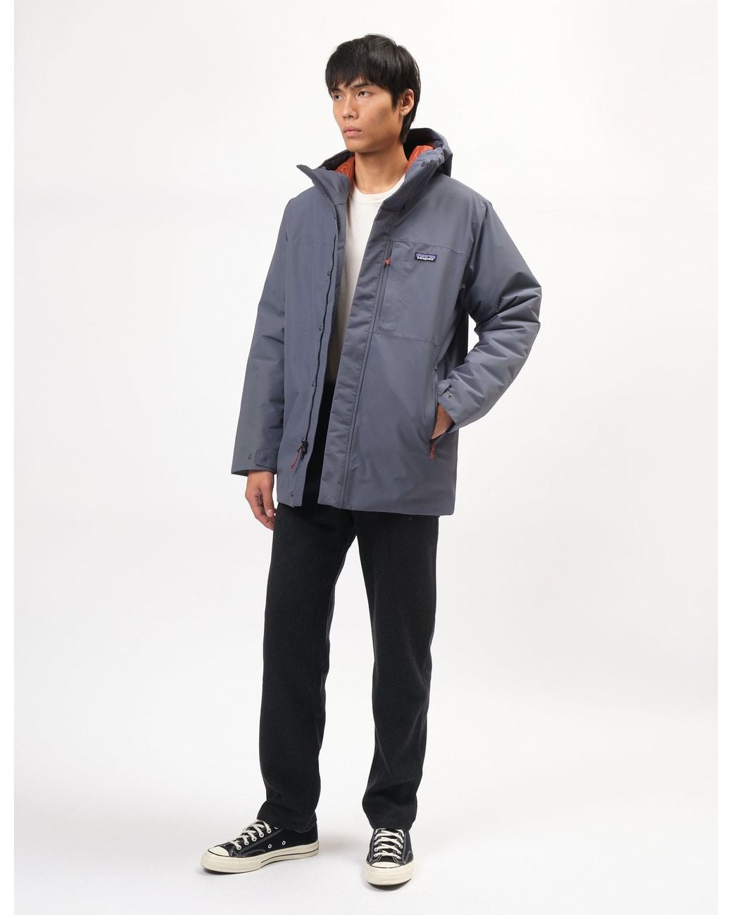 Patagonia Blue Windshadow Parka for men