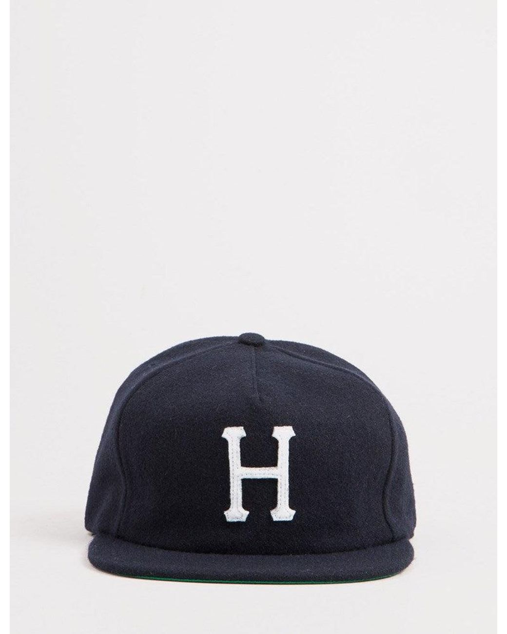 Huf Blue Classic H Wool Snapback Cap for men