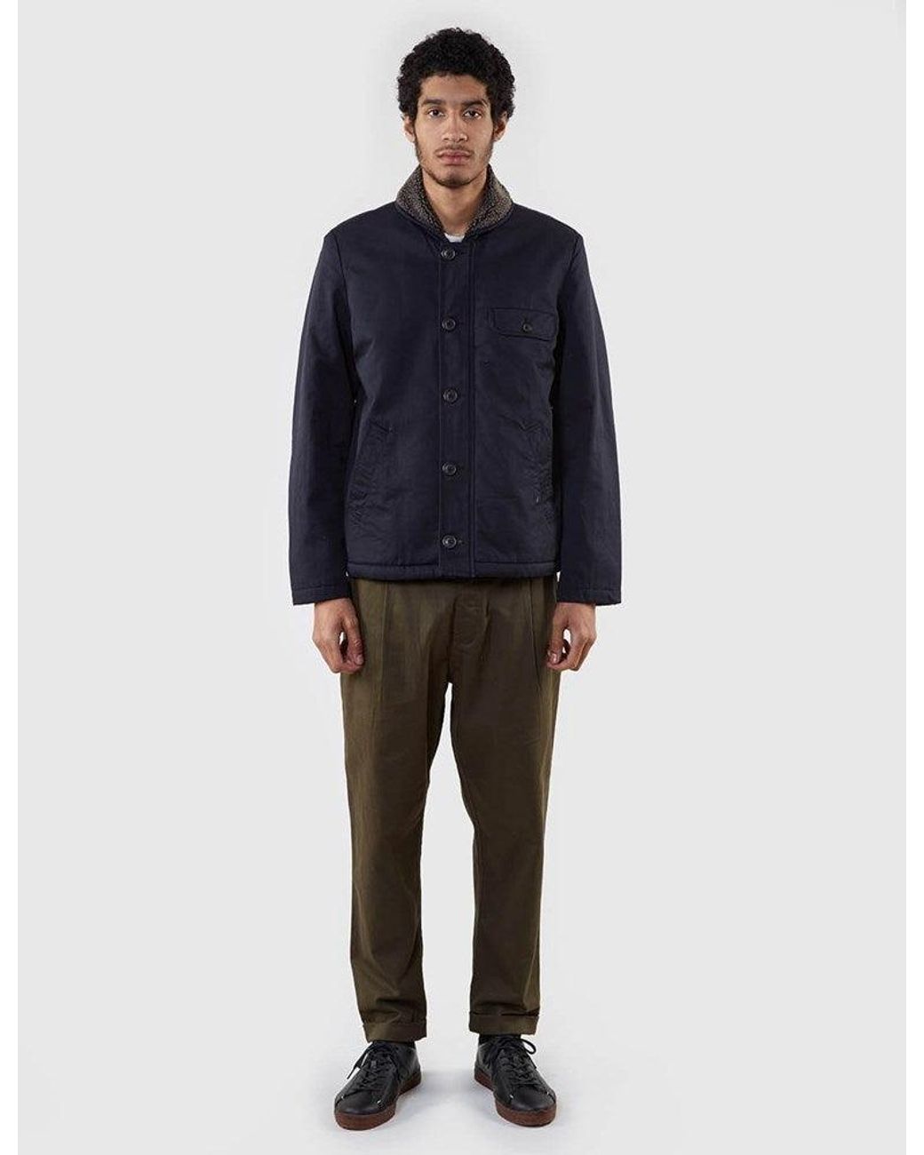 Universal Works Blue N1 Military Jacket for men