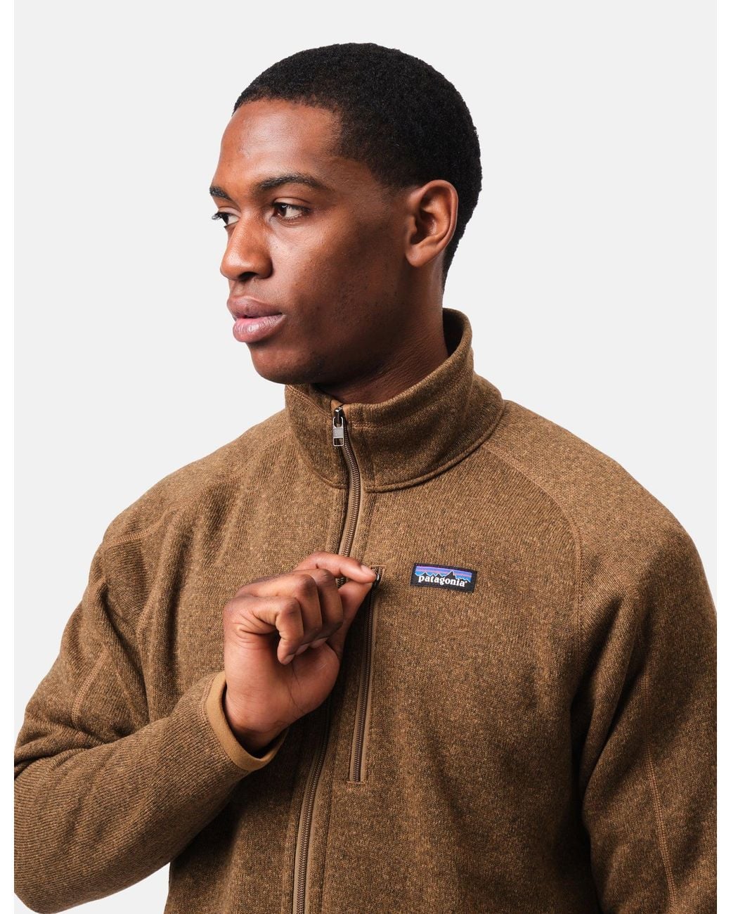Patagonia Brown Better Sweater Jacket for men