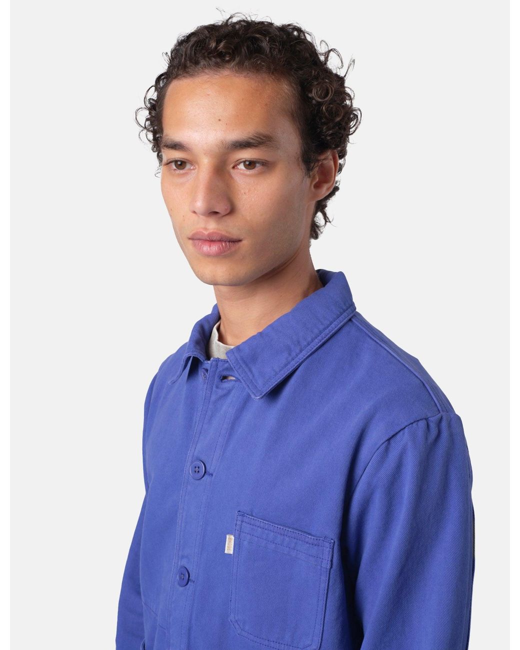 BHODE Blue French Chore Jacket Mk.Ii for men