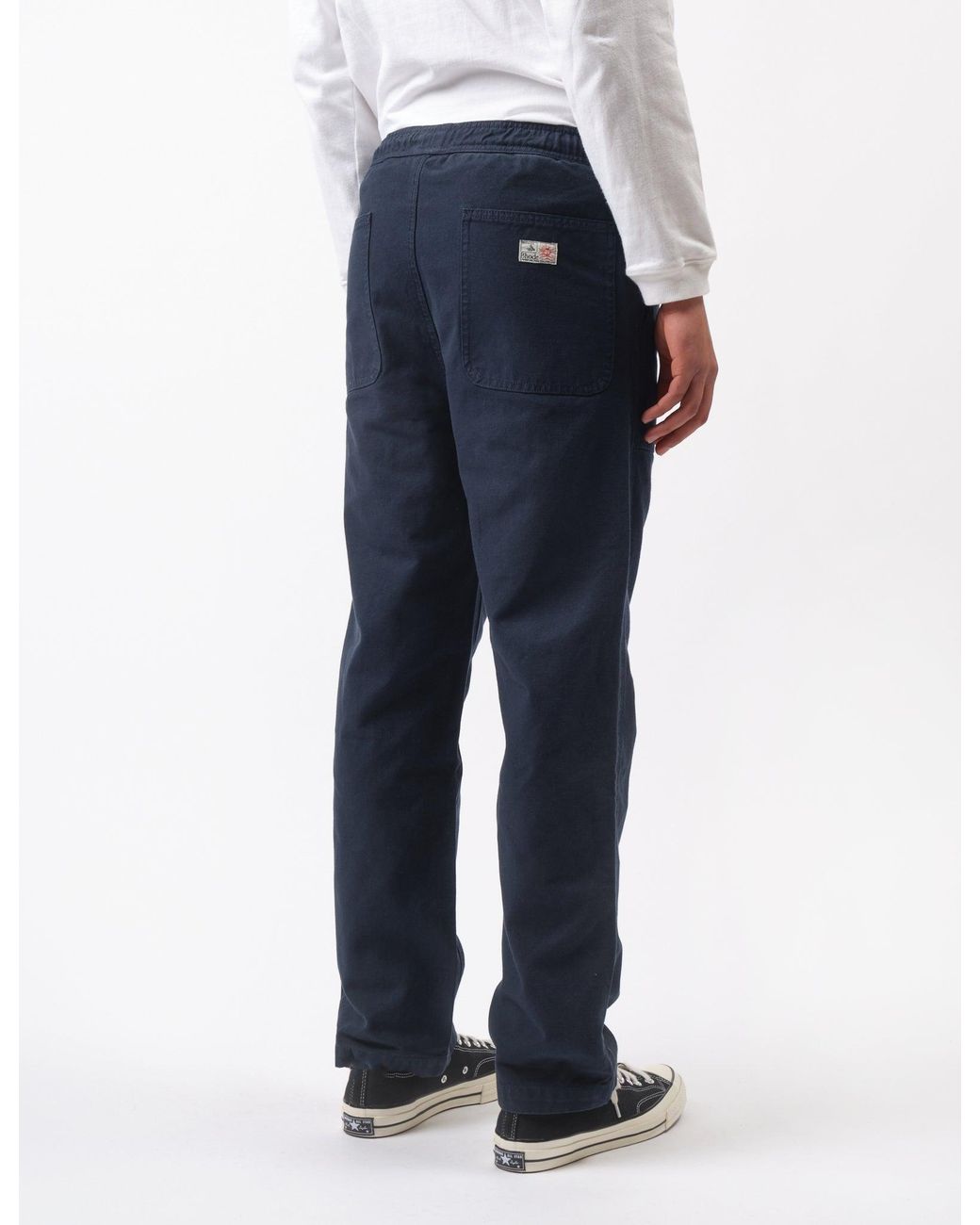 BHODE Blue Fatigue Pant Canvas for men