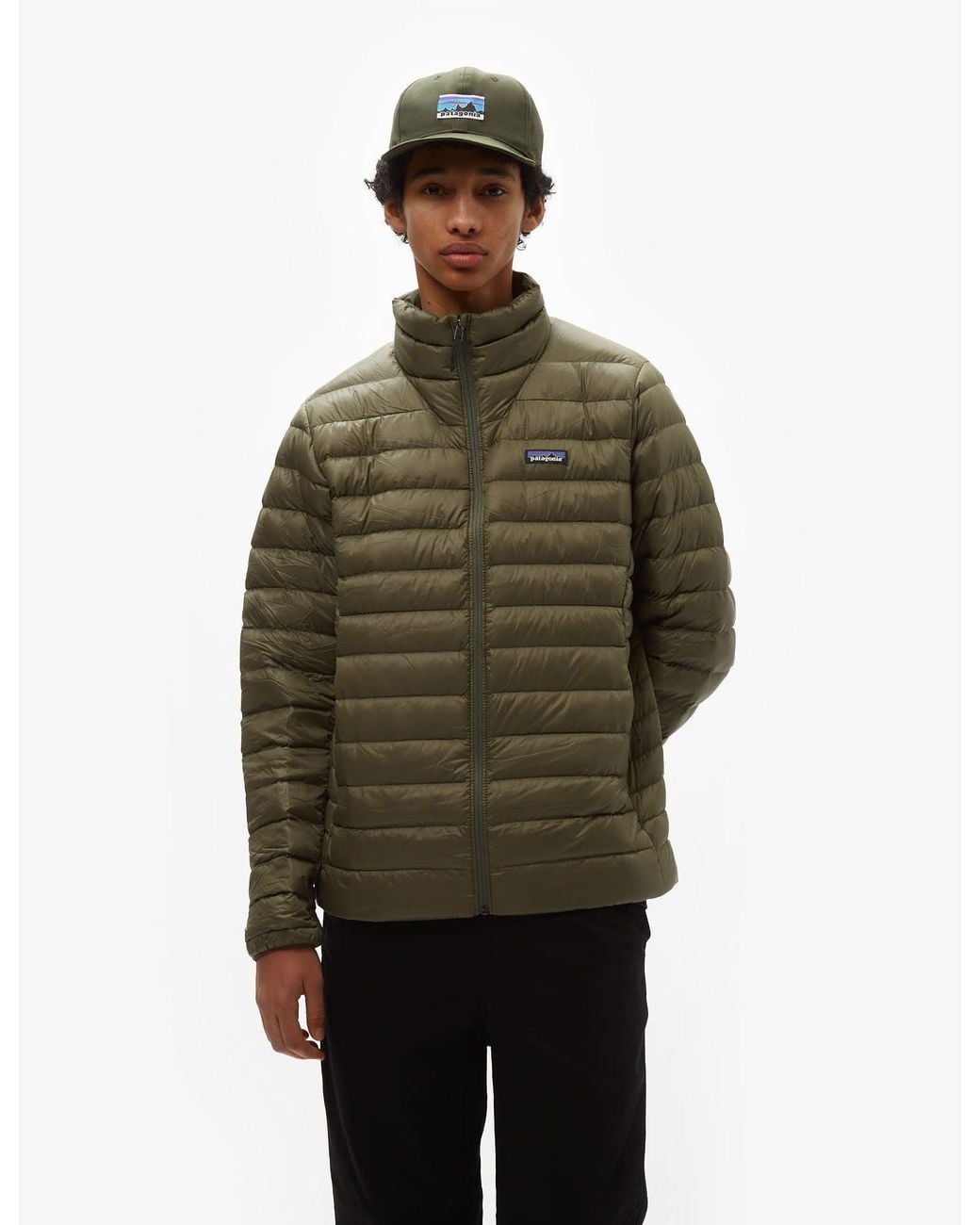 Patagonia Green Down Sweater Jacket for men