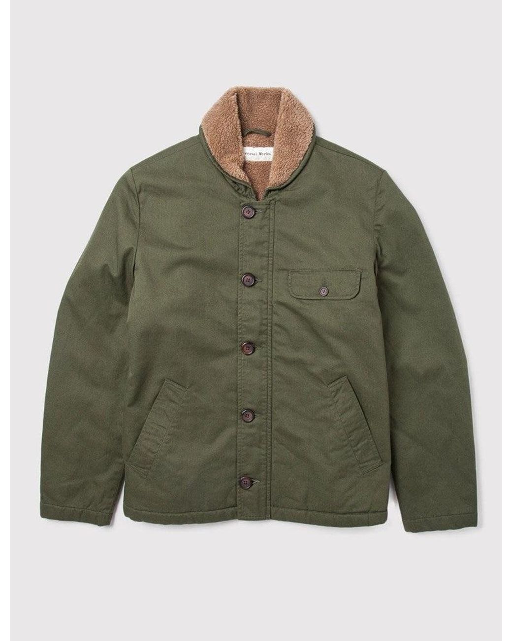 Universal Works Green N1 Jacket for men