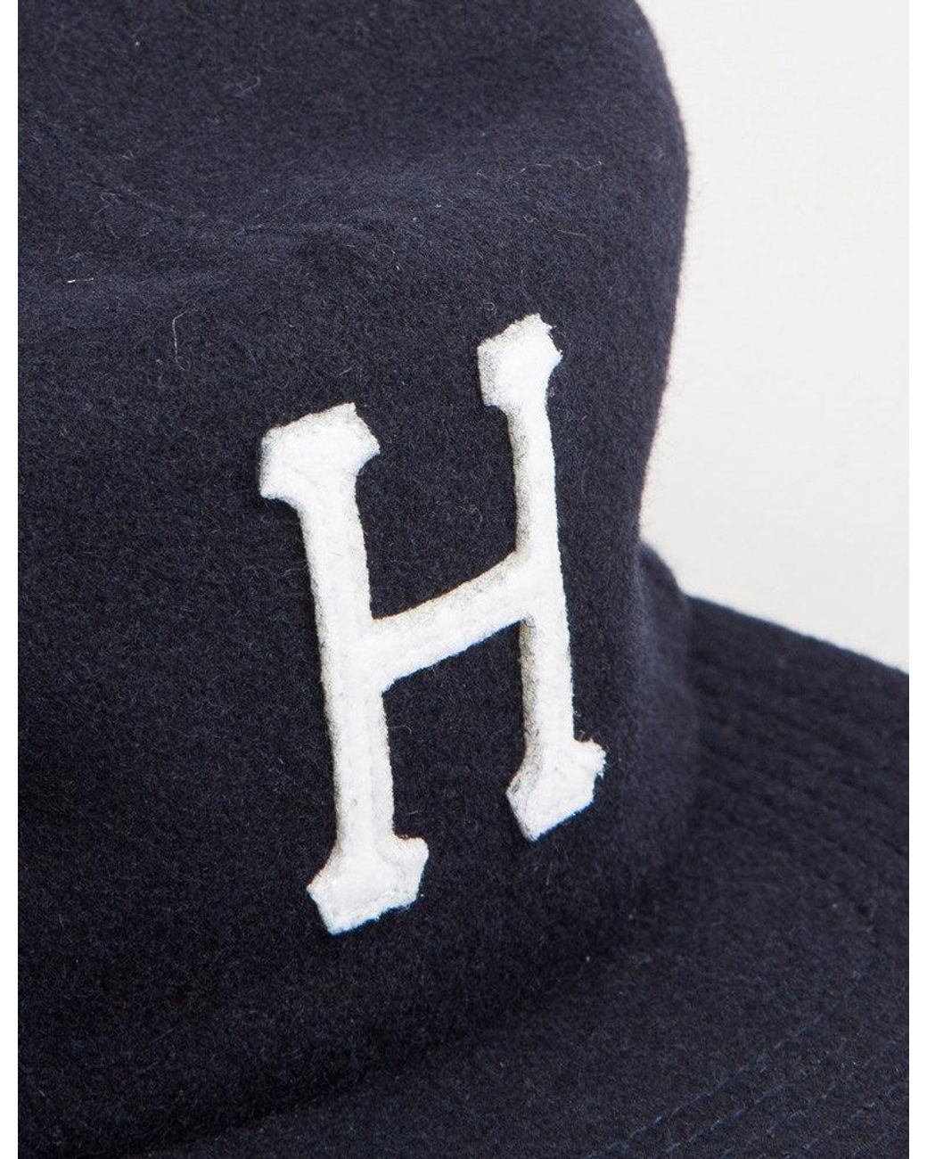 Huf Blue Classic H Wool Snapback Cap for men