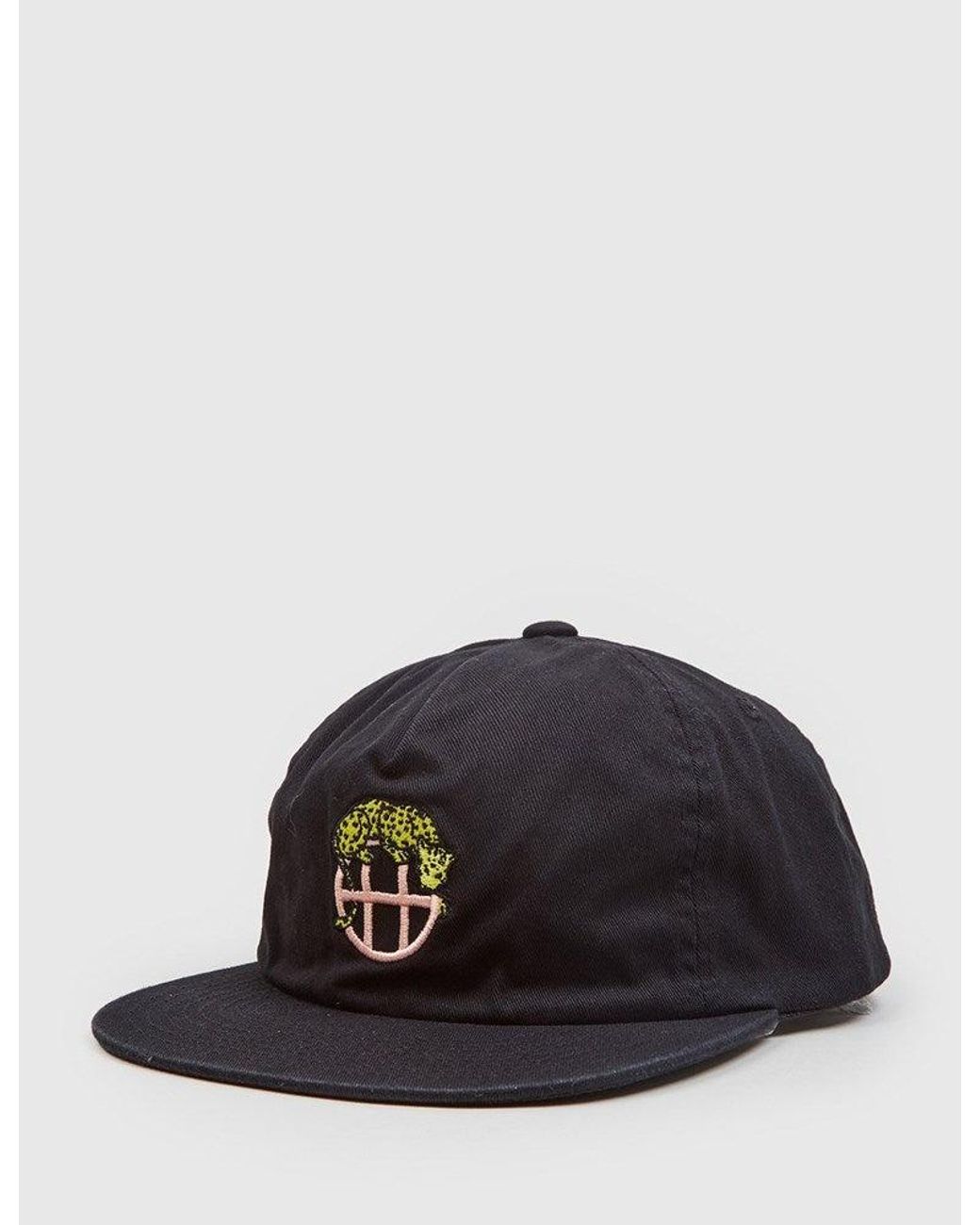 Huf Black Leopard Cap for men