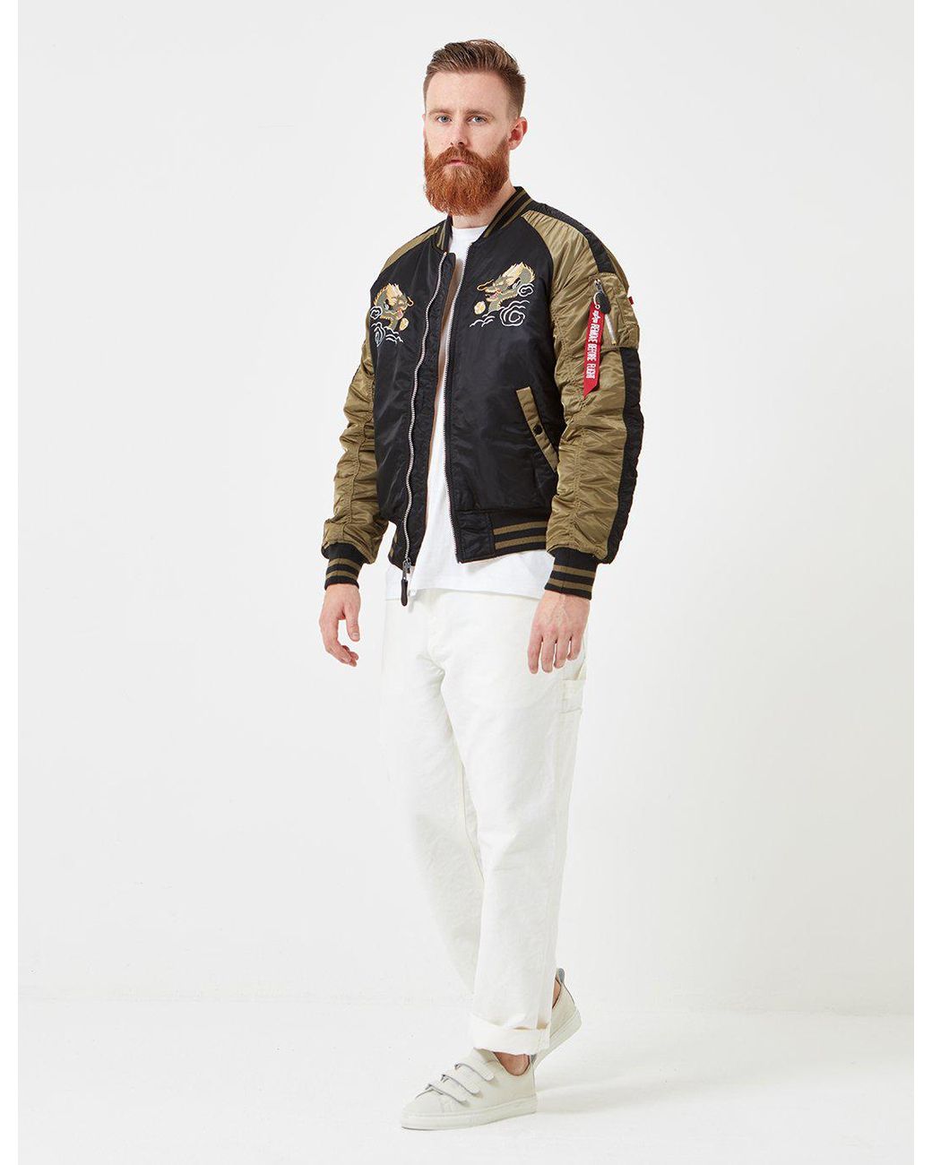 Alpha Industries Japan Dragon Jacket in 