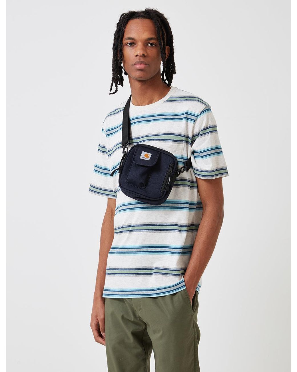 Carhartt Wip Watts Essentials Bag small in Blue for Men Lyst UK