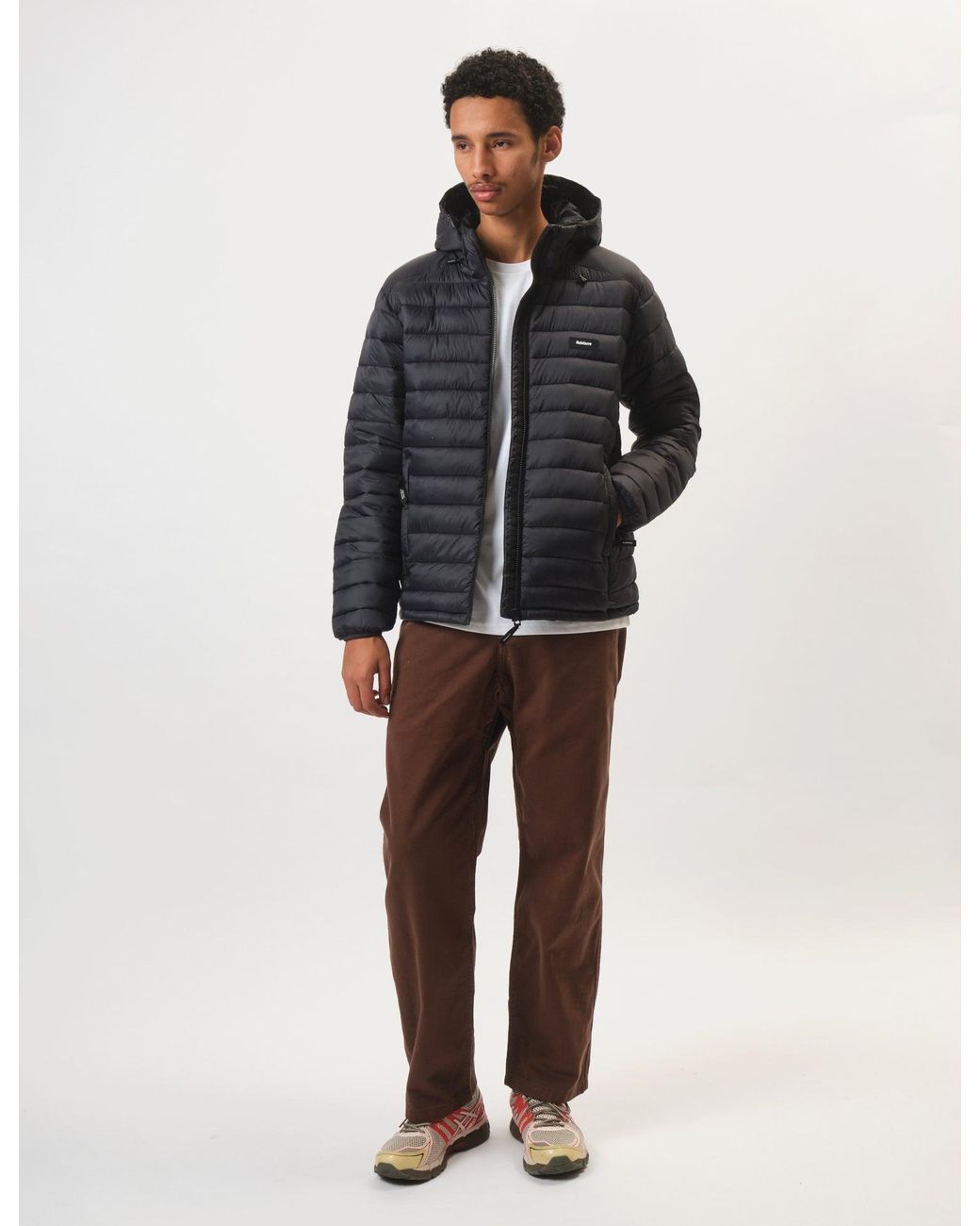 FINISTERRE Black Nimbus Hooded Jacket for men