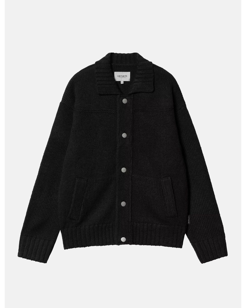 Carhartt Black Santa Fe Cardigan for men
