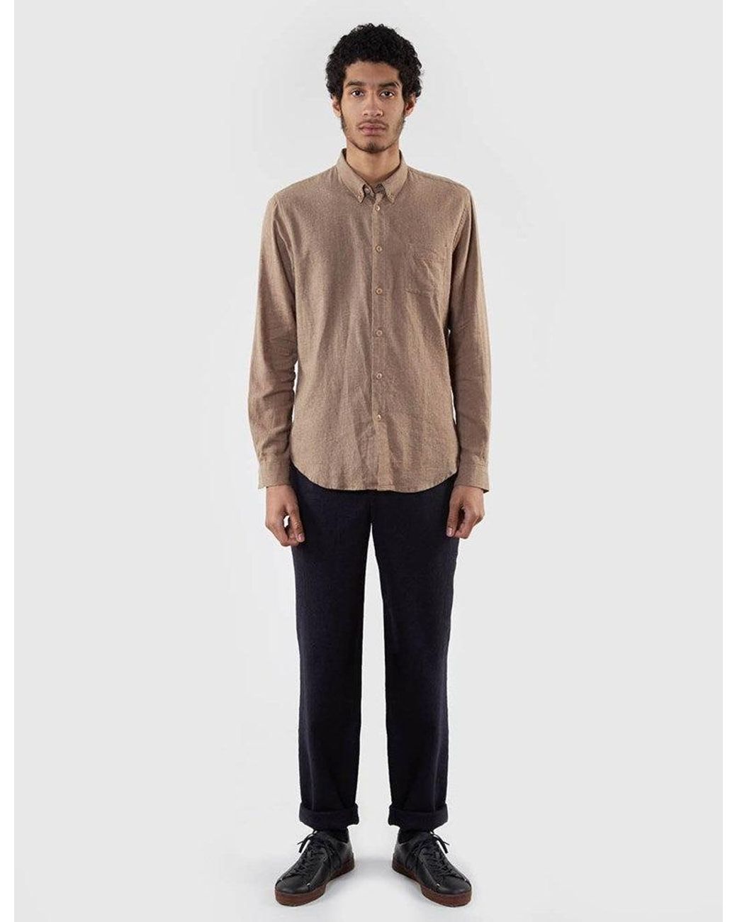 Folk Natural Folk Flannel Shirt for men