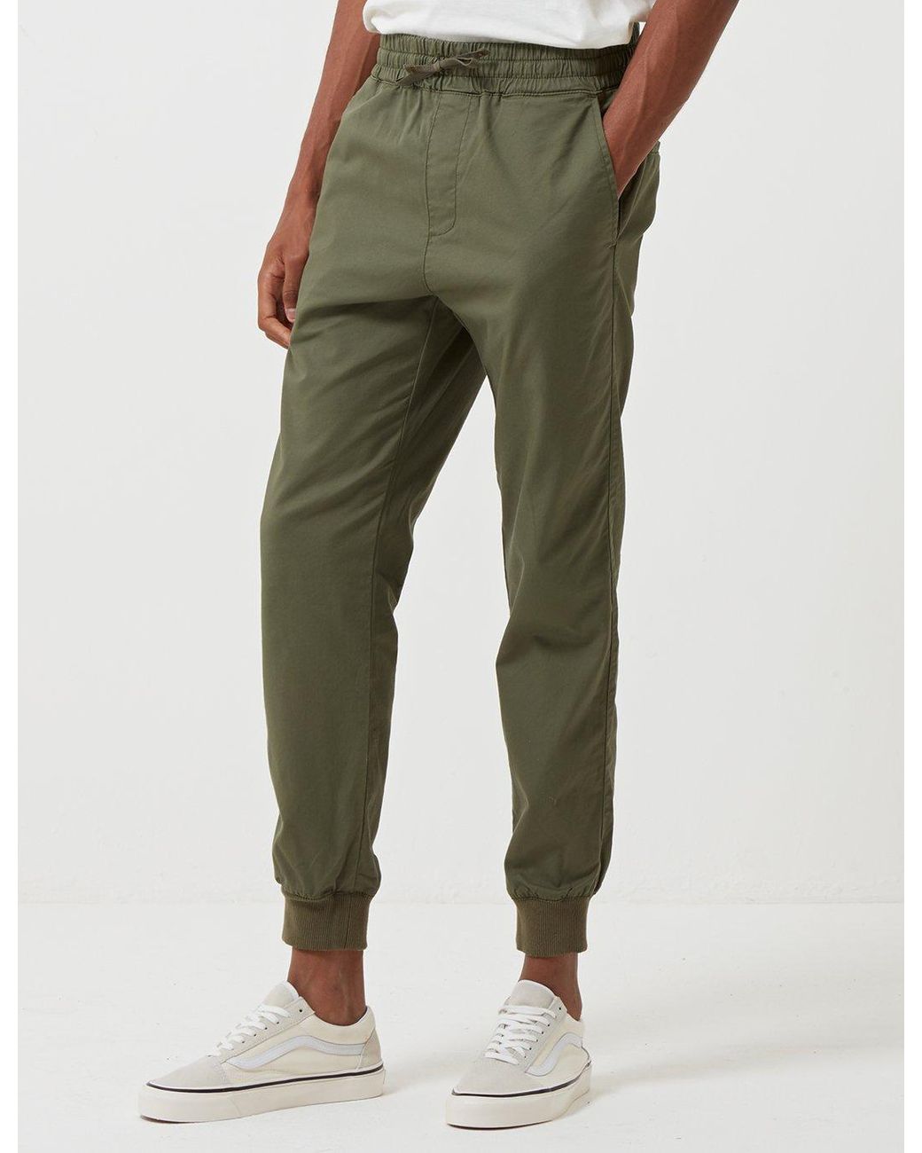 Carhartt Synthetic Wip Madison Jogger Cuffed Pants in Green for Men | Lyst  UK