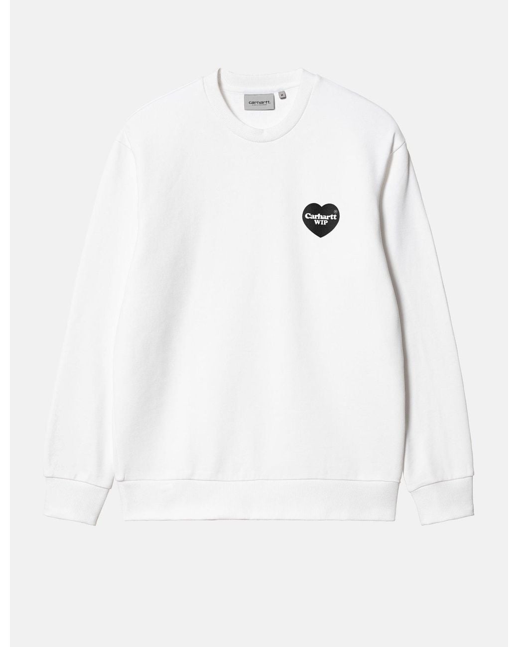 Carhartt White Carhartt-Wip Heart Bandana Sweatshirt (Loose) for men