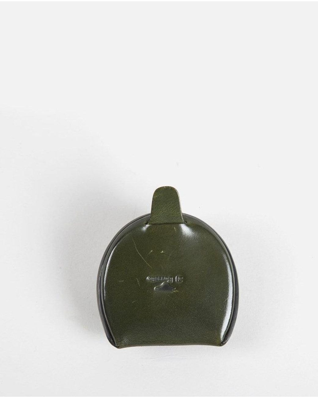 Il Bussetto Green Dome Coin Case (Leather) for men