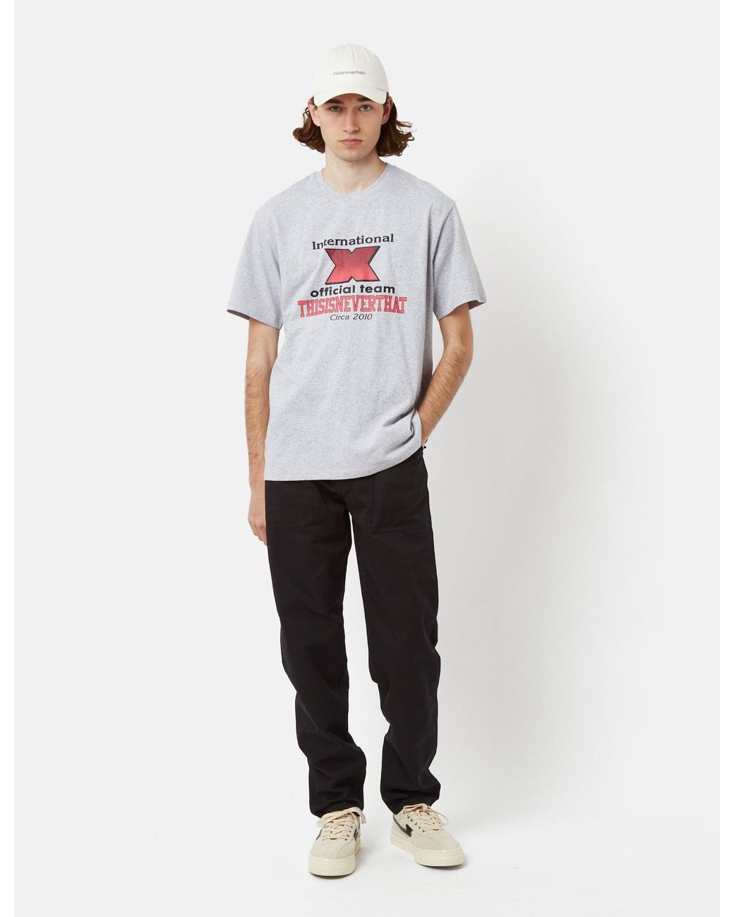 Thisisneverthat White X-Intl. T-Shirt for men