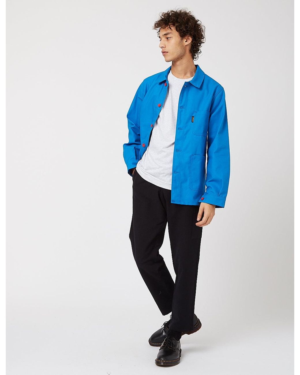 Le Laboureur Blue Work Jacket for men