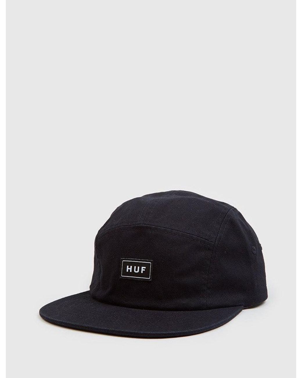 Huf Black Bar Logo Volley Cap for men