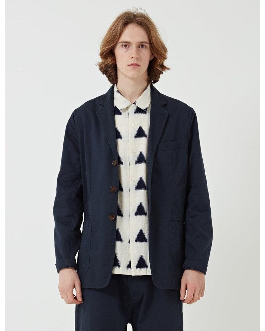Universal Works Blue London Jacket for men