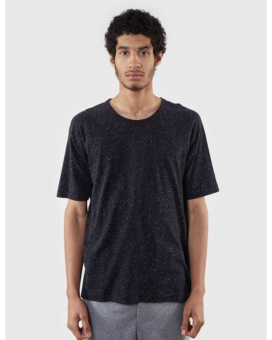 Folk Blue Folk Nep T-Shirt for men