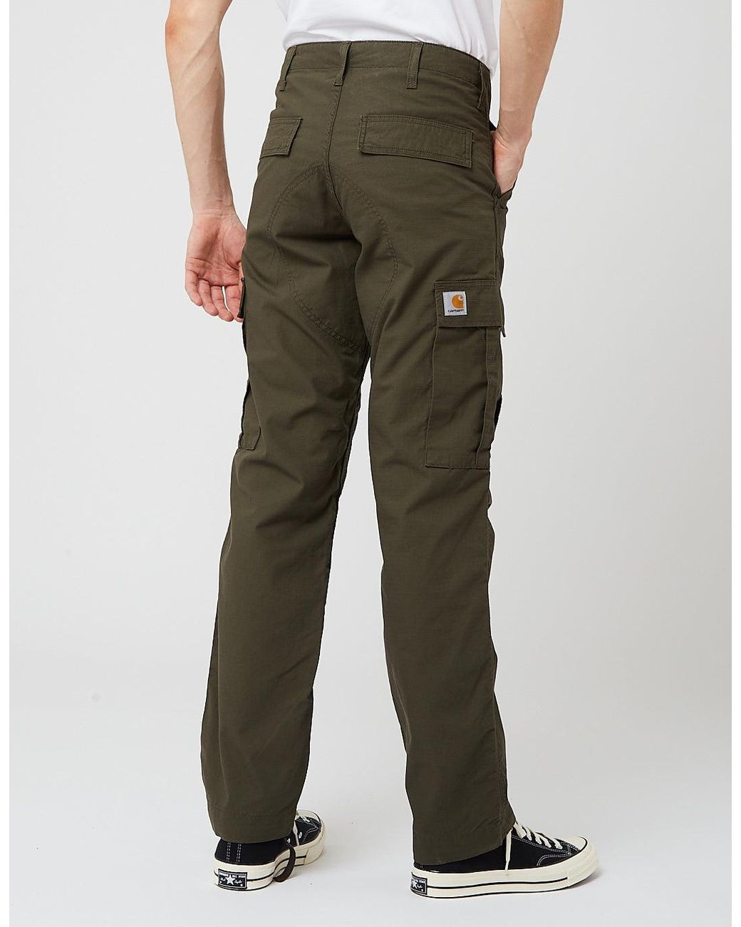 Carhartt Green Carhartt-Wip Regular Cargo Pant (Ripstop, 6.5 Oz)