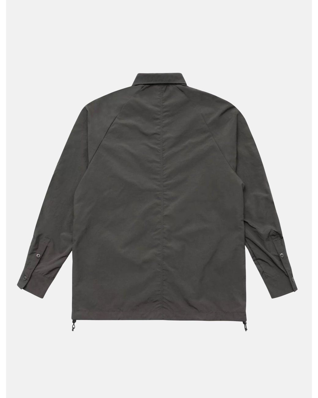 Elliker Gray Craw Zip Tech Shirt for men