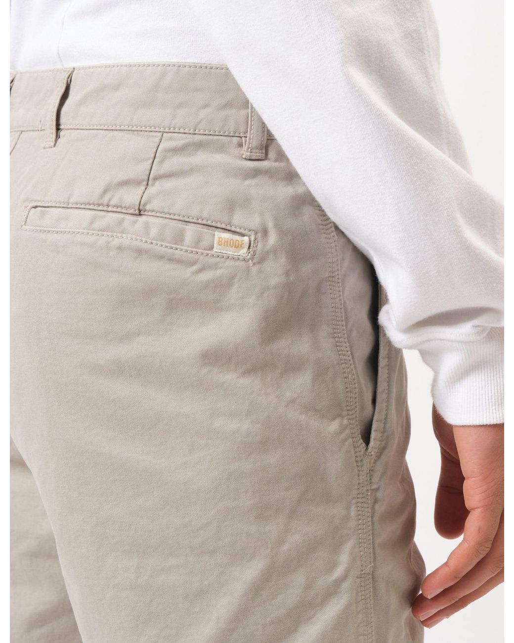BHODE Gray Everyday Tapered Pant for men