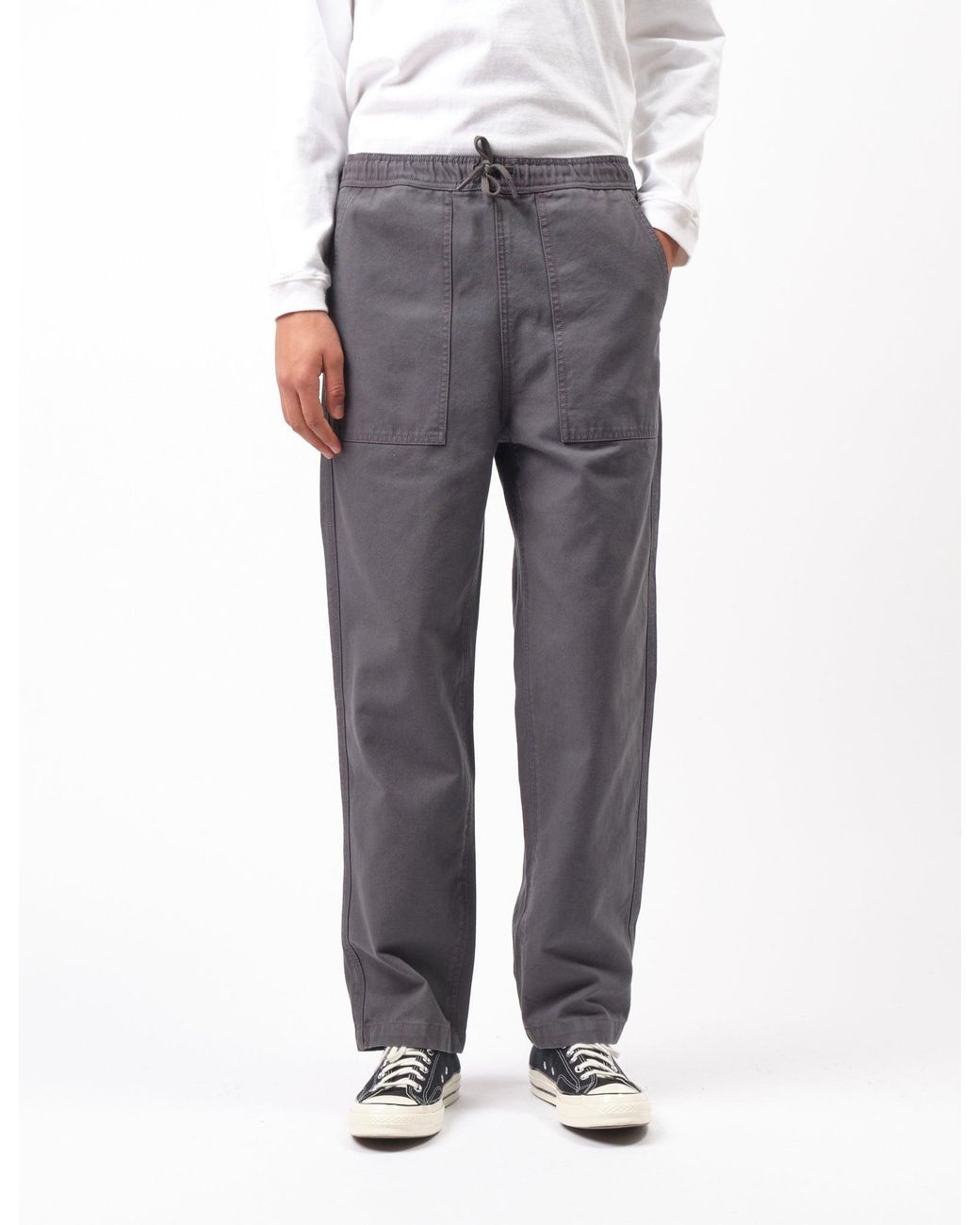 BHODE Gray Fatigue Pant Canvas for men