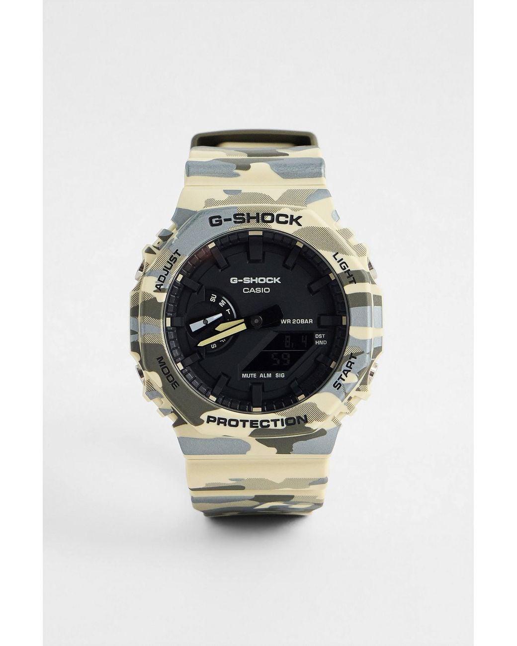 G-Shock Green G-shock Ga-2100cm-5a Watch for men