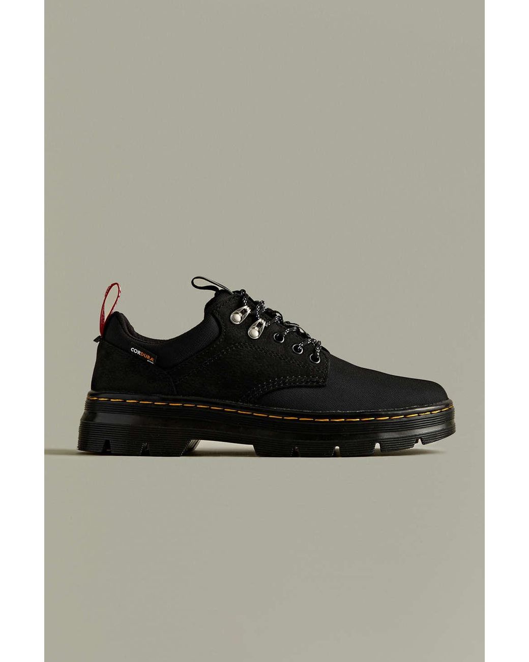 Dr. Martens X Herschel Supply Co. Reeder Utility Shoe in Black for Men